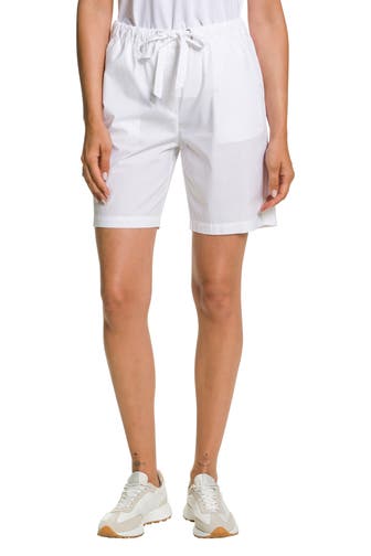 MARC O'POLO Shorts weiß