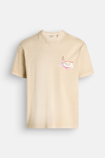 !SOLID T-Shirt 'SDORVIN' ocker