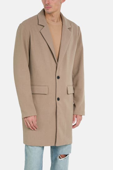 JACK & JONES Wollmantel 'Harris' greige