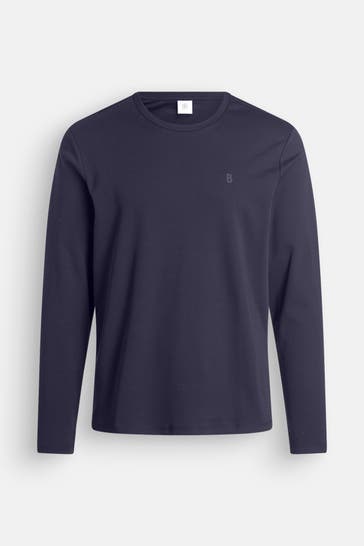 BOGNER Longsleeve 'Arvid' dunkelblau