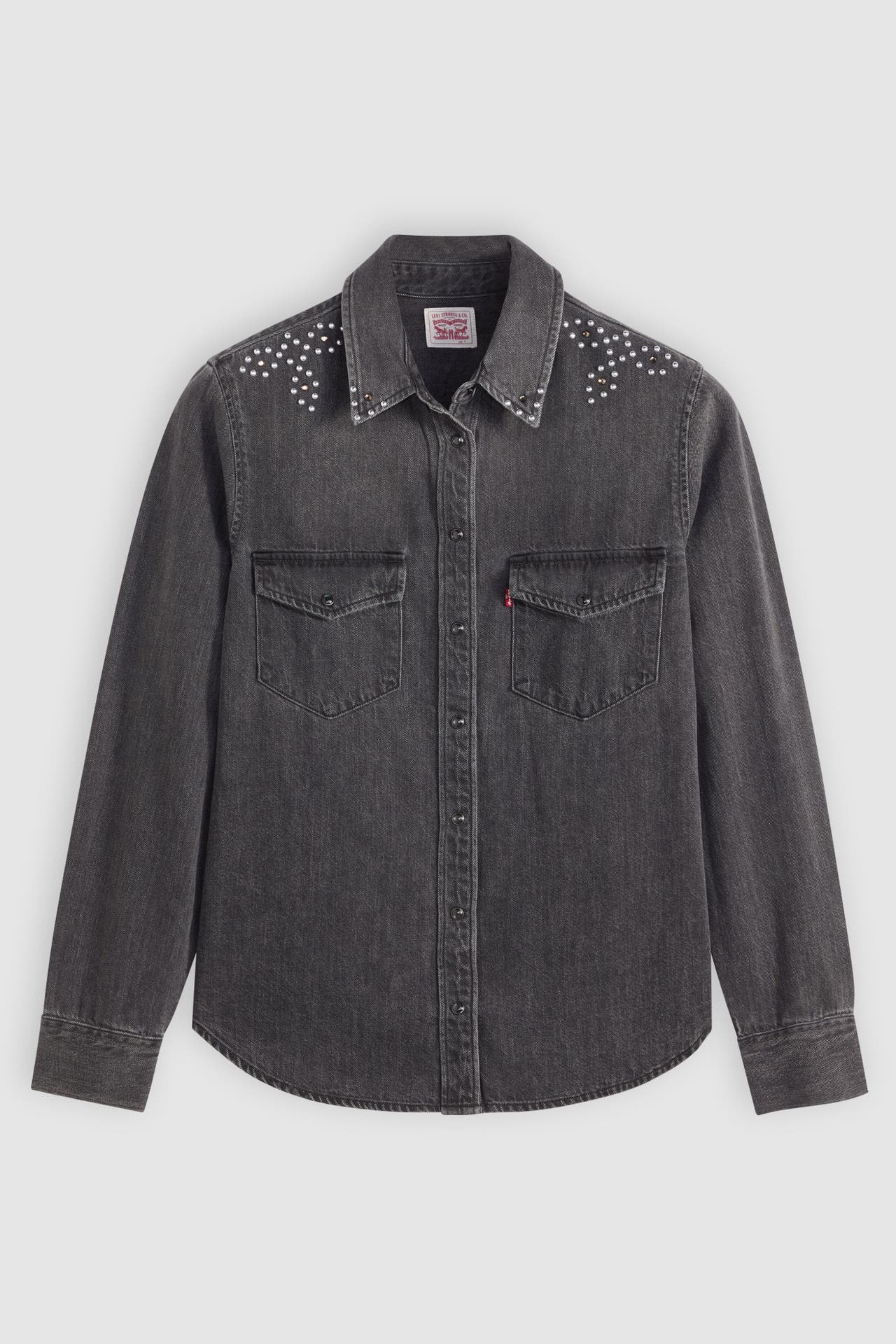 LEVI'S® Jeansbluse dunkelgrau, Bild 1
