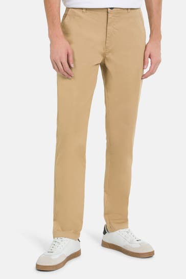 !SOLID Stoffhose hellbraun