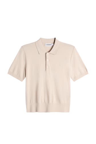J.LINDEBERG SPORTSWEAR Polo-Shirt 'Blake' beige