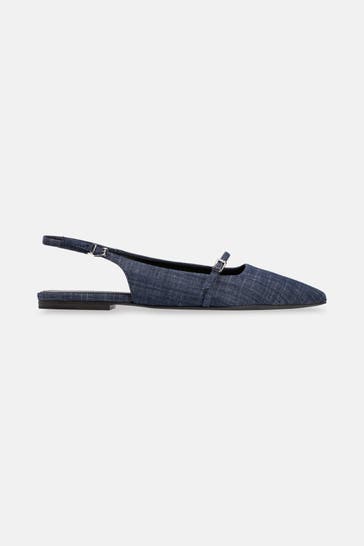 KENNEL & SCHMENGER Sling-Ballerinas 'Greta' blau
