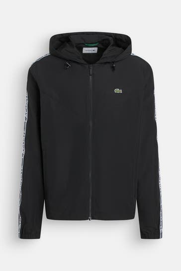 LACOSTE Übergangsjacke schwarz