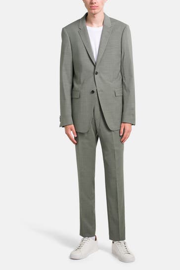 TIGER OF SWEDEN Anzug 'Jerrets-Tenutas' graugrün