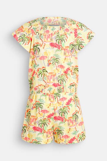 SCOTCH & SODA Jumpsuit gelb gemustert