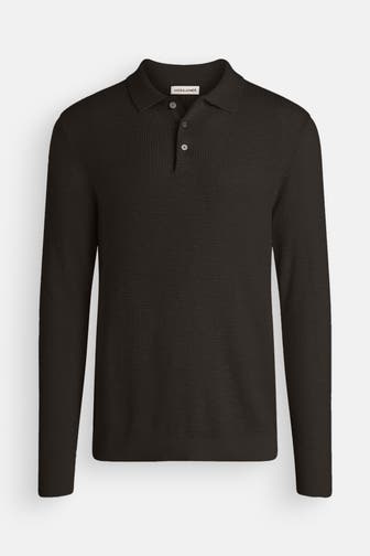 JACK & JONES Strick-Polo 'JHWCooper' schwarz