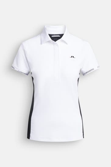 J.LINDEBERG SPORTSWEAR Funktions-Polo 'Becca' weiß