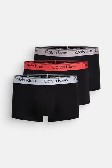 CALVIN KLEIN - 3er-Pack Boxer Trunks schwarz