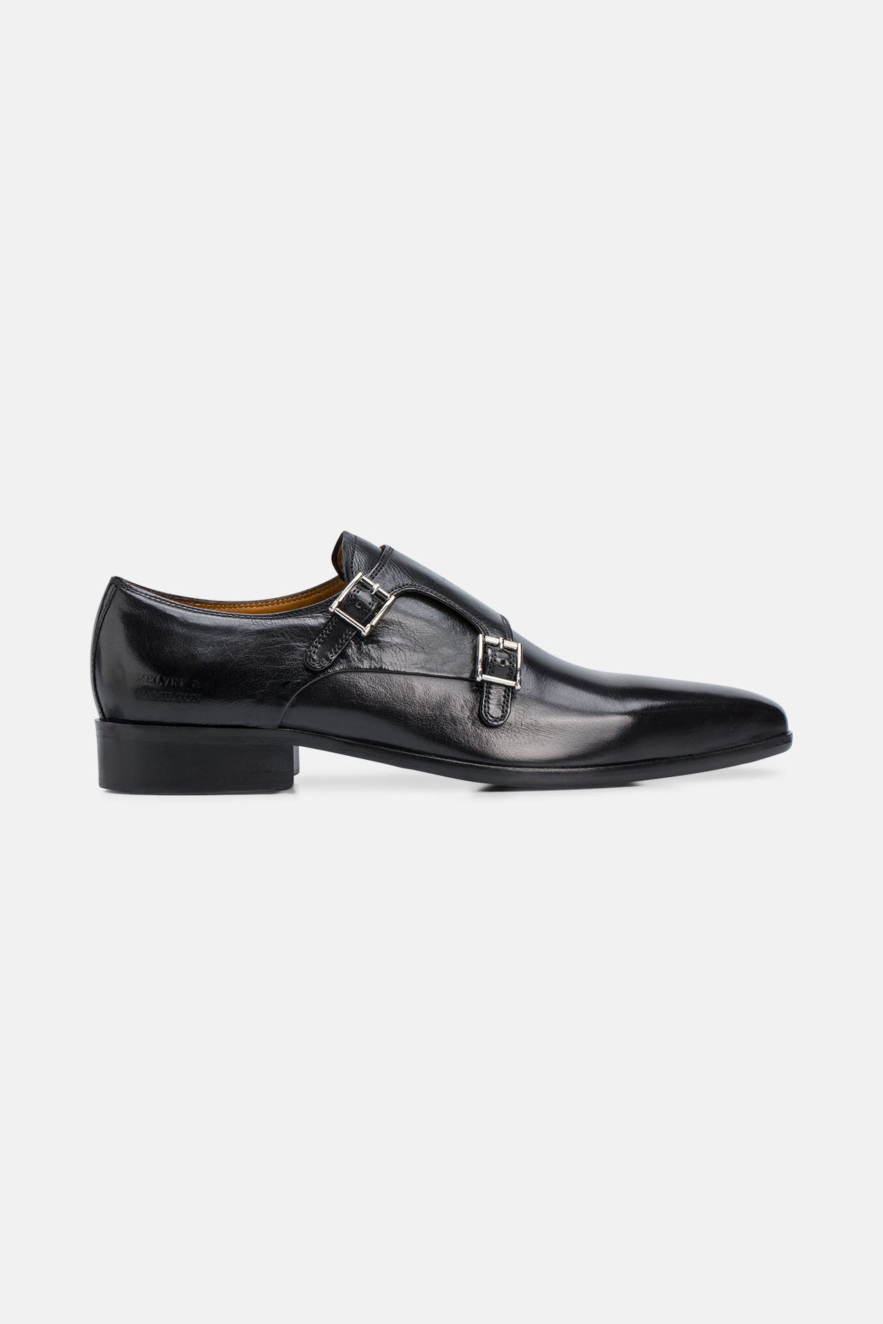 MELVIN & HAMILTON Monkstraps 'Lewis' schwarz, Bild 1