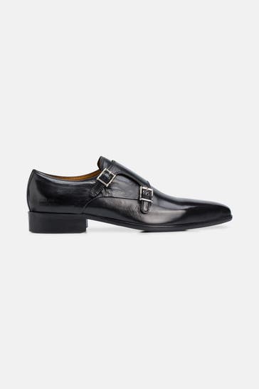 MELVIN & HAMILTON Monkstraps 'Lewis' schwarz