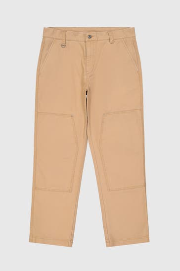 CHAMPION Stoffhose hellbraun