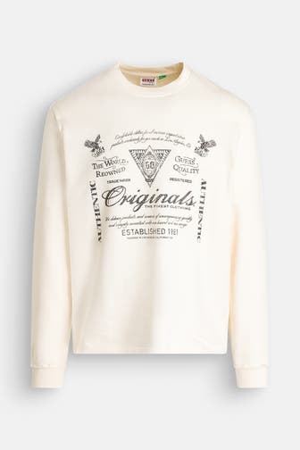 GUESS Sweatshirt ecru