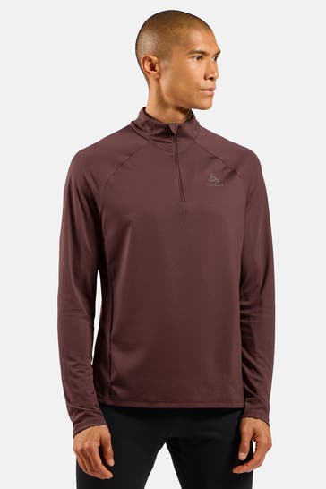 ODLO Funktionsshirt burgunder