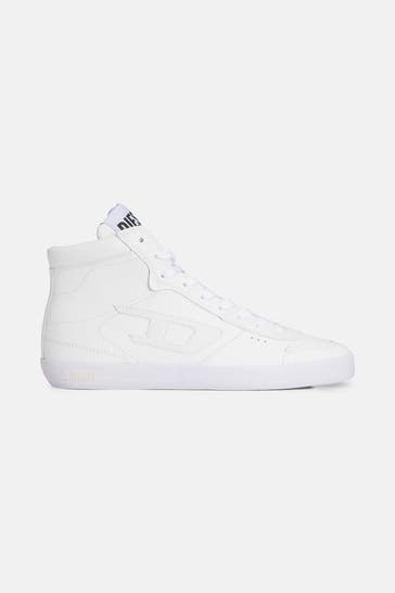 DIESEL Ledersneaker 'Leroj' offwhite