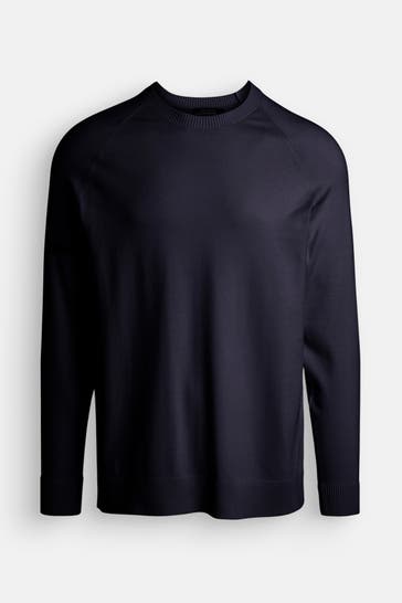 J.LINDEBERG SPORTSWEAR Strickpullover 'Heath' nachtblau
