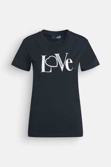 LOVE MOSCHINO T-Shirt schwarz