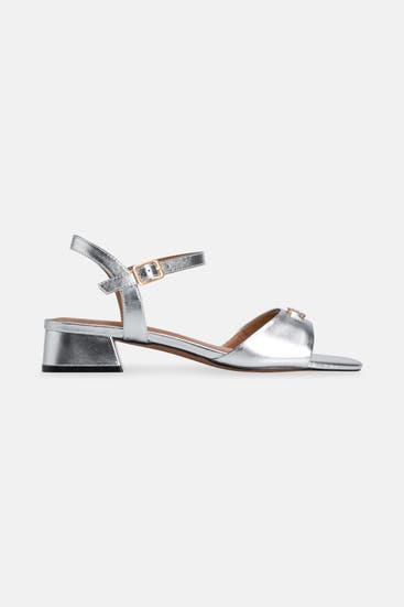 JOOP! - Sandaletten 'Sofisticato Cresta Pia' silber