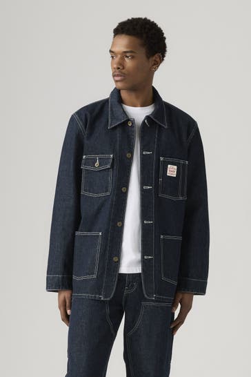LEVI'S® Jeansjacke 'Berkley Chore' navy
