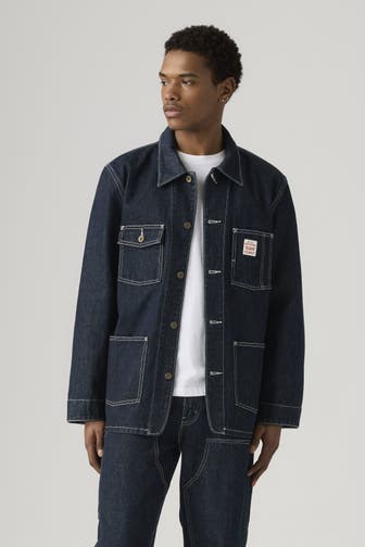 LEVI'S® Jeansjacke 'Berkley Chore' navy