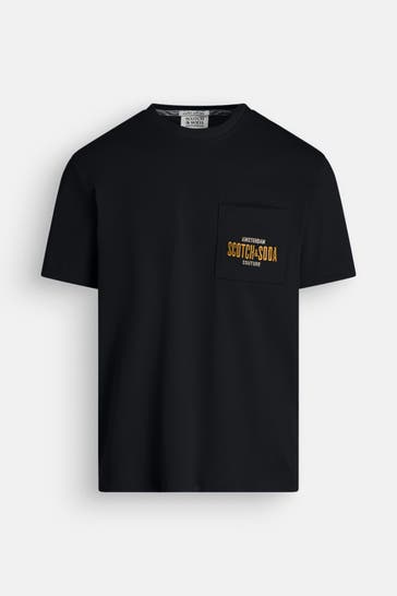 SCOTCH & SODA T-Shirt schwarz