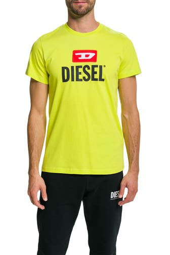 DIESEL T-Shirt limette