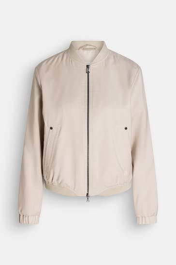 BOGNER Wollblouson 'Tabea' greige