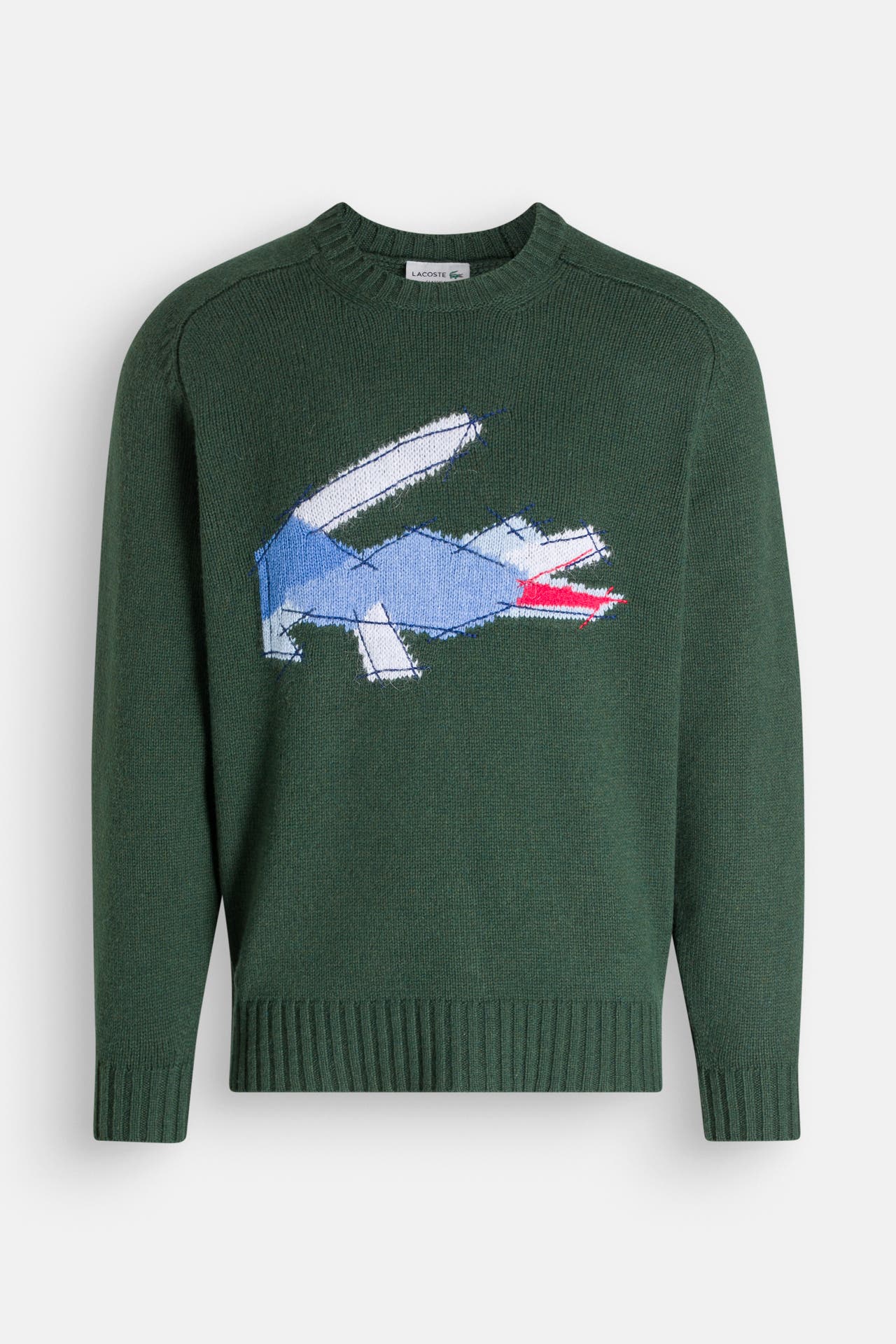 LACOSTE Wollmix-Pullover dunkelgrün, Bild 1