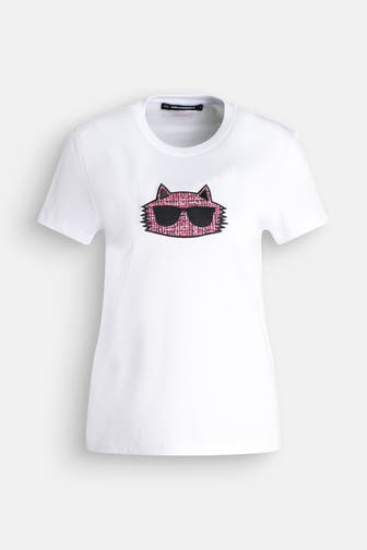KARL LAGERFELD T-Shirt weiß
