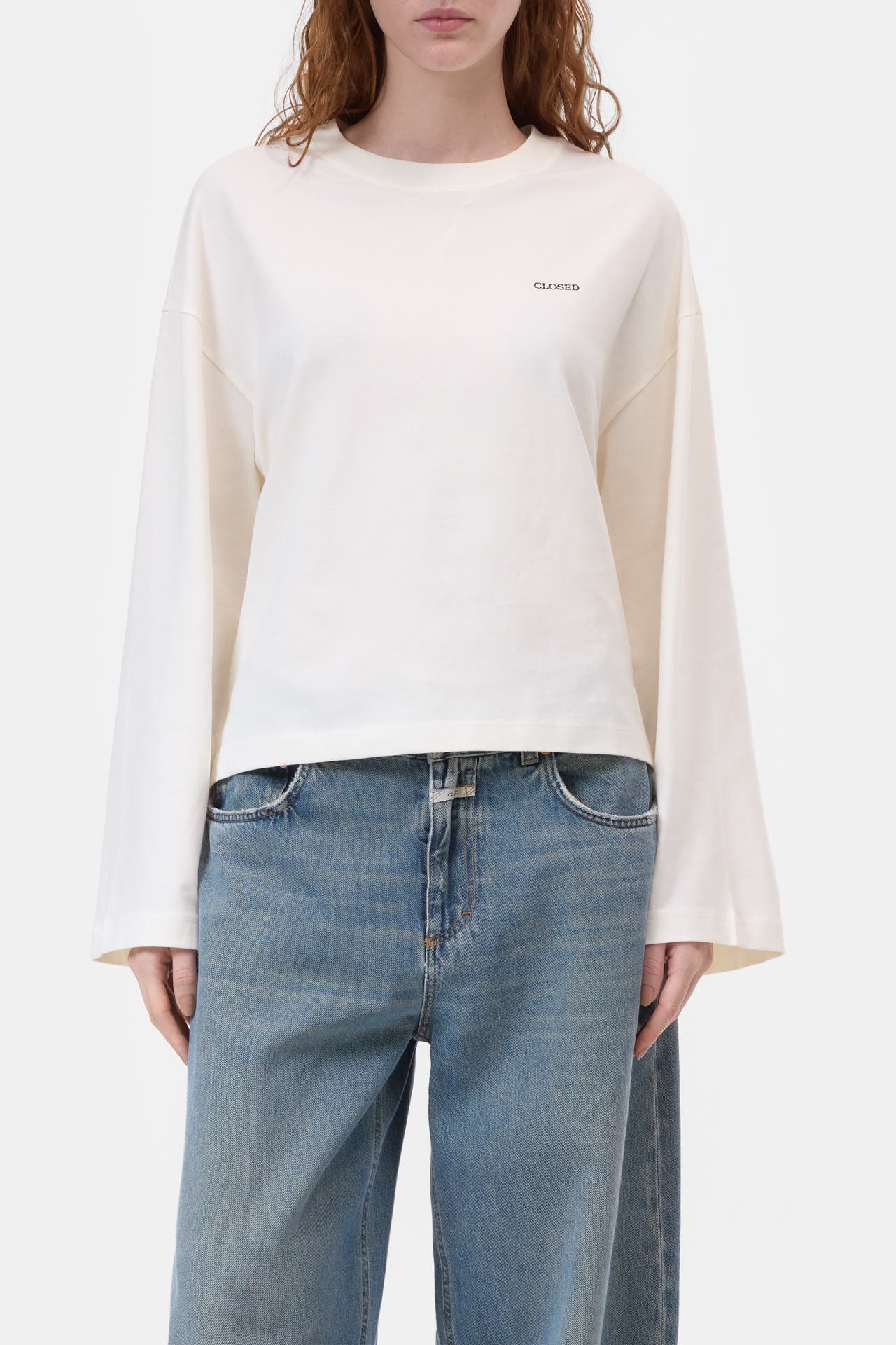 CLOSED Longsleeve ecru, Bild 1