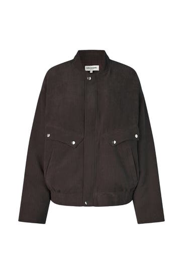 LOLLYS LAUNDRY Blouson 'Hawaii' dunkelbraun