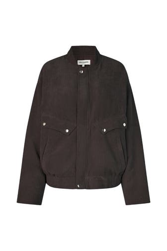 LOLLYS LAUNDRY Blouson 'Hawaii' dunkelbraun