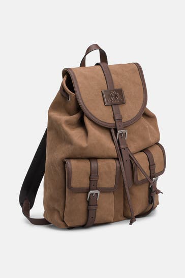 LA MARTINA Rucksack hellbraun