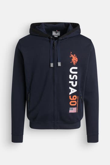 U.S. POLO ASSN. Sweatjacke navy