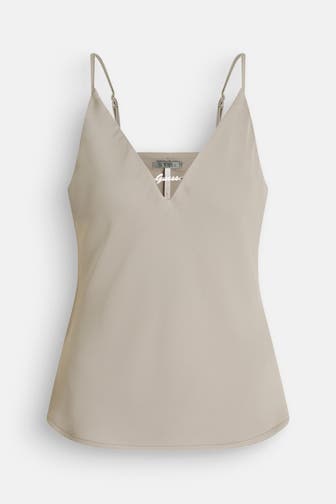 GUESS Blusentop graugrün