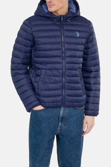 U.S. POLO ASSN. Light-Steppjacke dunkelblau