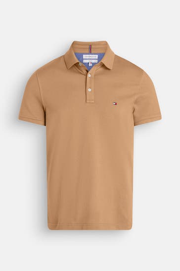 TOMMY HILFIGER Camel-coloured Polo Shirt