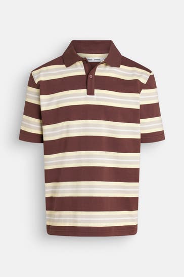 SAMSØE & SAMSØE Polo-Shirt 'Sakevin' gestreift