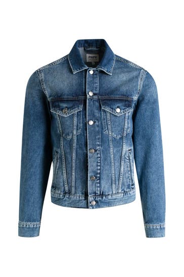 PEPE JEANS Jeansjacke 'Pinner' blau
