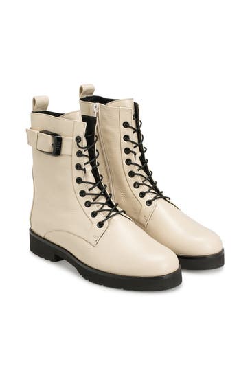 HÖGL Schnürstiefel 'Walker' creme
