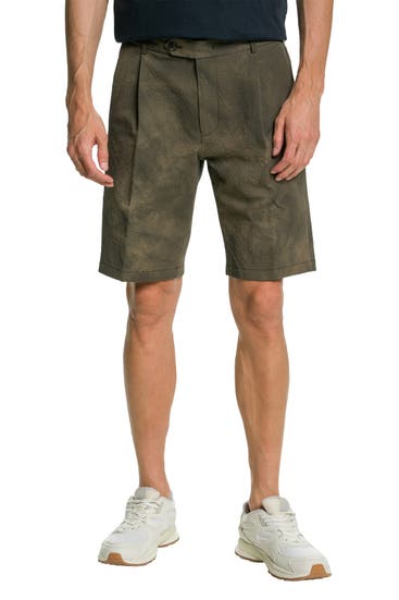 WINDSOR. - Chino-Shorts 'Filippo' oliv