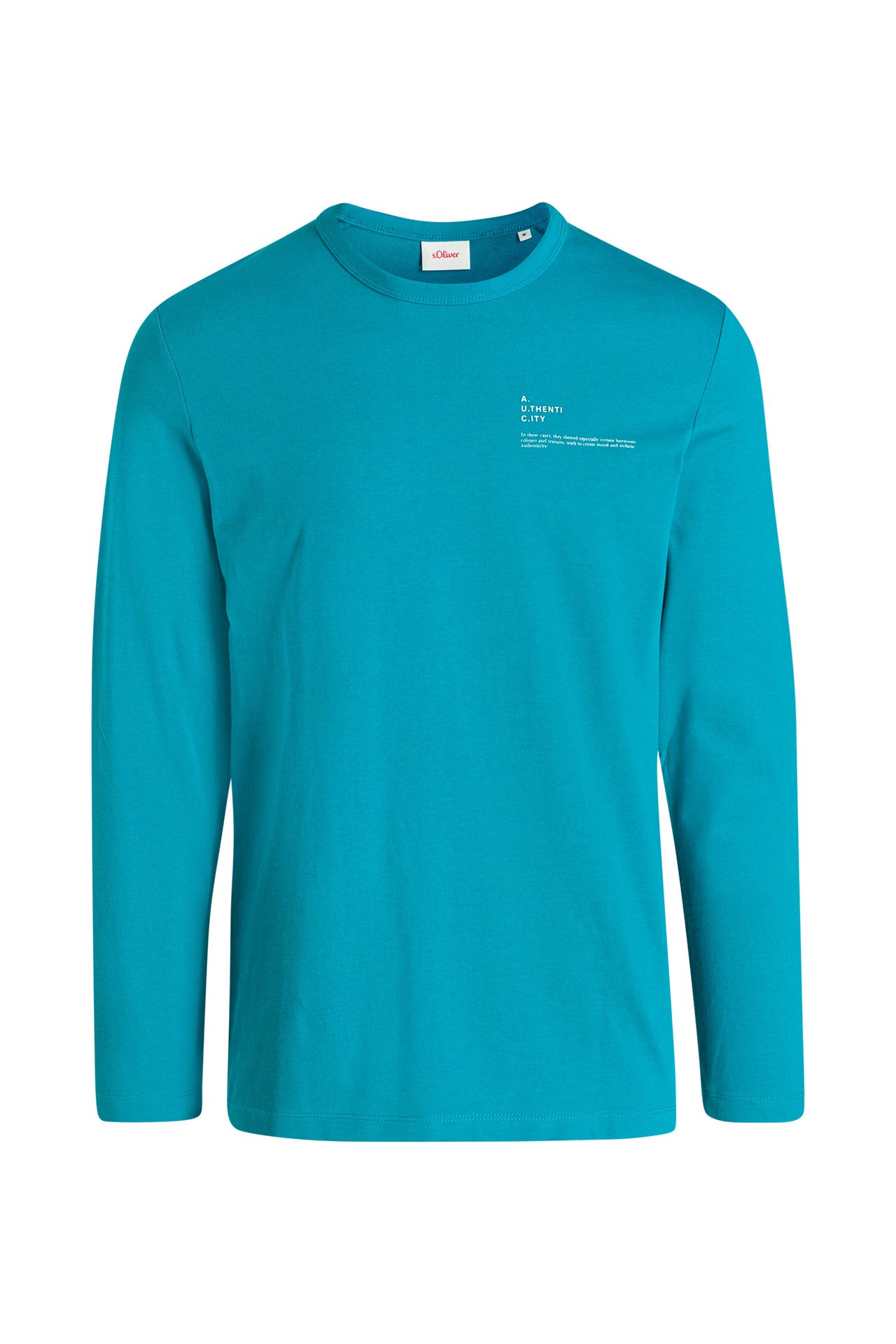 S.OLIVER Longsleeve petrol, Bild 1