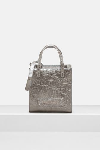 LOVE MOSCHINO Umhängetasche silber