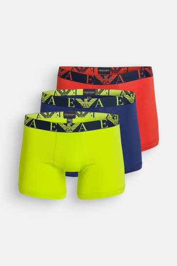 EMPORIO ARMANI 3er-Pack Boxer Trunks mehrfarbig