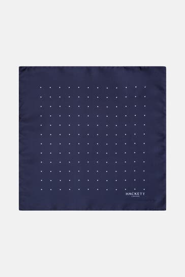 HACKETT Seiden-Einstecktuch gepunktet
