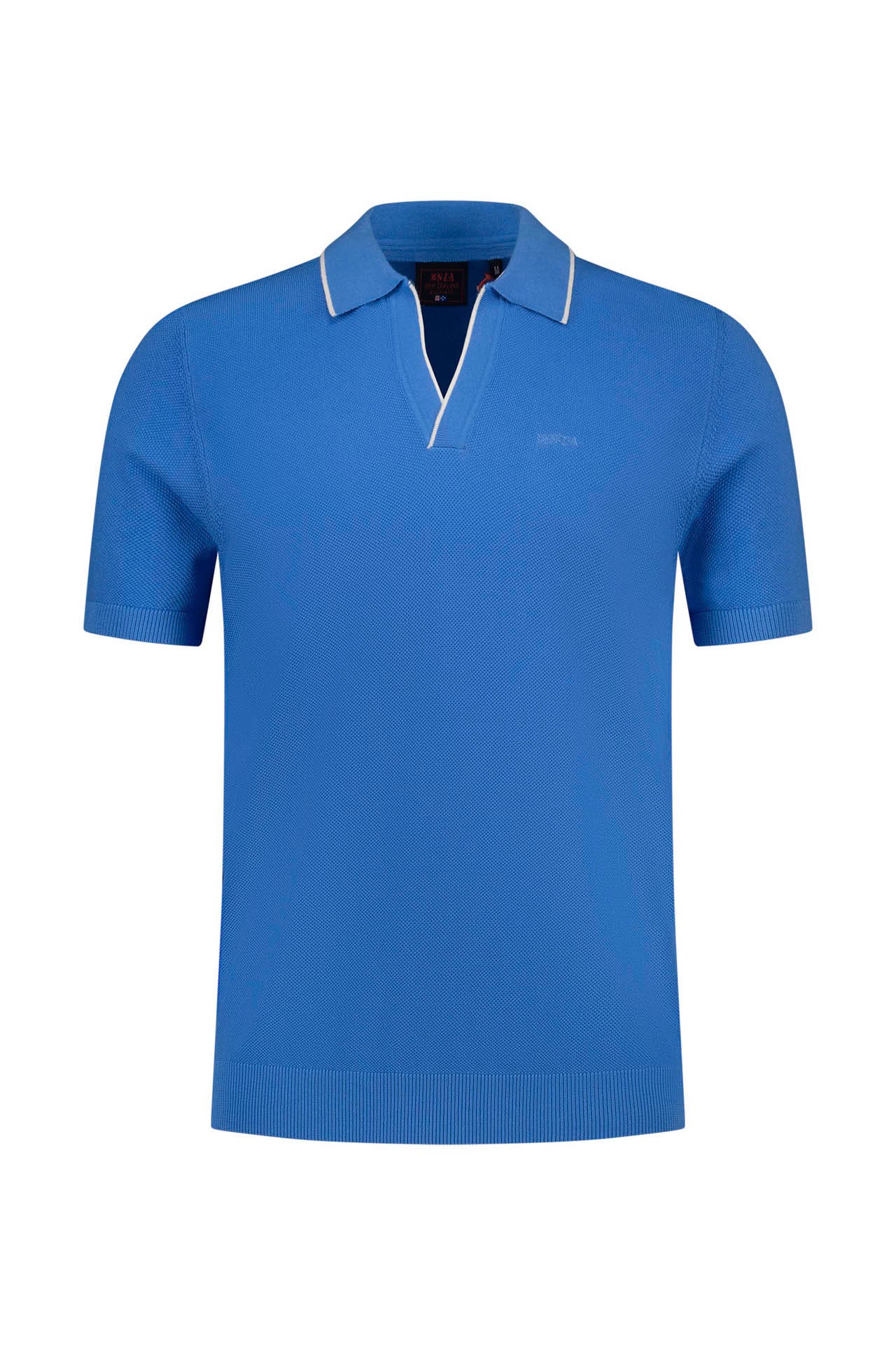 NEW ZEALAND AUCKLAND Strick-Polo blau, Bild 1