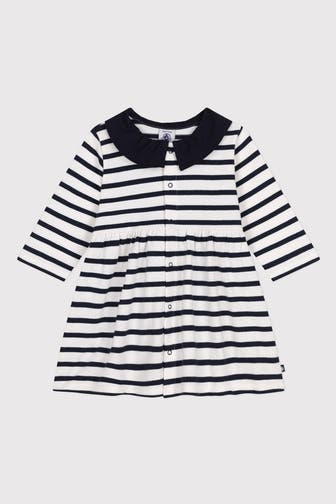 PETIT BATEAU Kleid gestreift