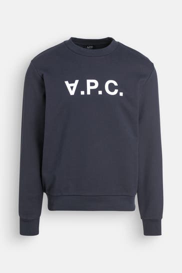 A.P.C. Sweatshirt dunkelblau