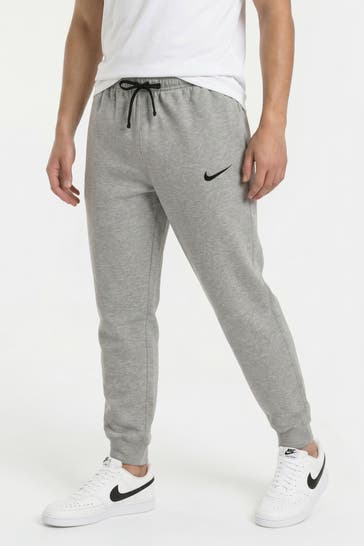 NIKE Sweatpants hellgrau meliert